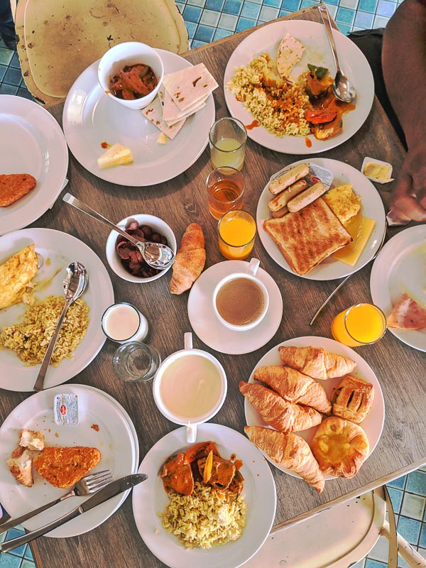 Breakfast buffet at the resorts world Langkawi