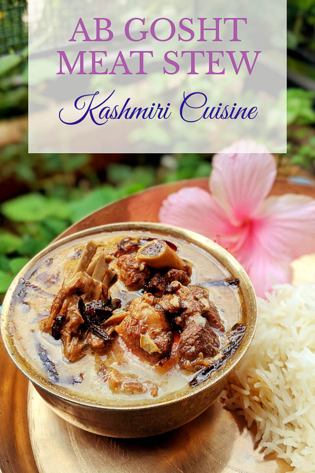 Ab gosht from Kashmir. Kashmiri cuisine. Indian cuisine. Muslim cuisine. Halal recipe. #abgosht #kashmiricuisine #kashmirimeatdish #i ndianmeatrecipe #persianmeatrecipe #iranianrecipe #meatstew #muttonrecipe #lambrecipe #kashmirimeatstew #northindianmeat #meatlovers #saffron #goshtrecipe #halalfood