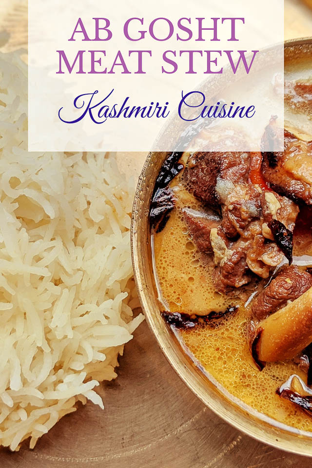 Ab gosht from Kashmir. Kashmiri cuisine. Indian cuisine. Muslim cuisine. Halal recipe. #abgosht #kashmiricuisine #kashmirimeatdish #i ndianmeatrecipe #persianmeatrecipe #iranianrecipe #meatstew #muttonrecipe #lambrecipe #kashmirimeatstew #northindianmeat #meatlovers #saffron #goshtrecipe #halalfood
