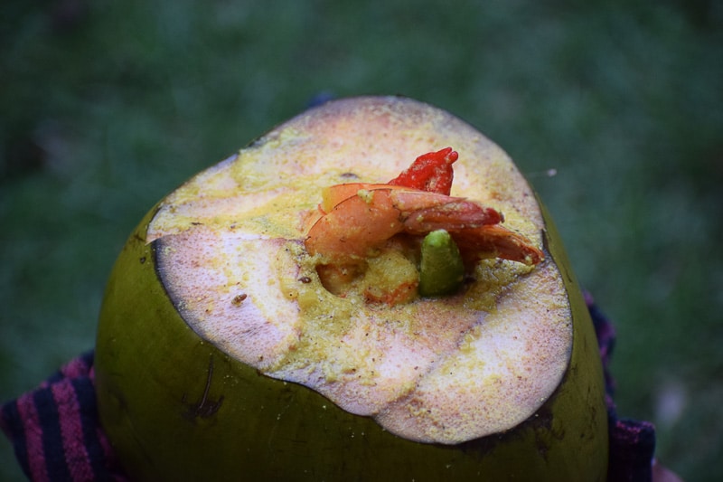 Daab Chingri Recipe: beautiful food pictures from Bengal