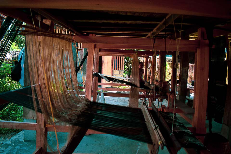 Baci ceremony at Ban Phanom, remote villages near luang Prabang for a day trip