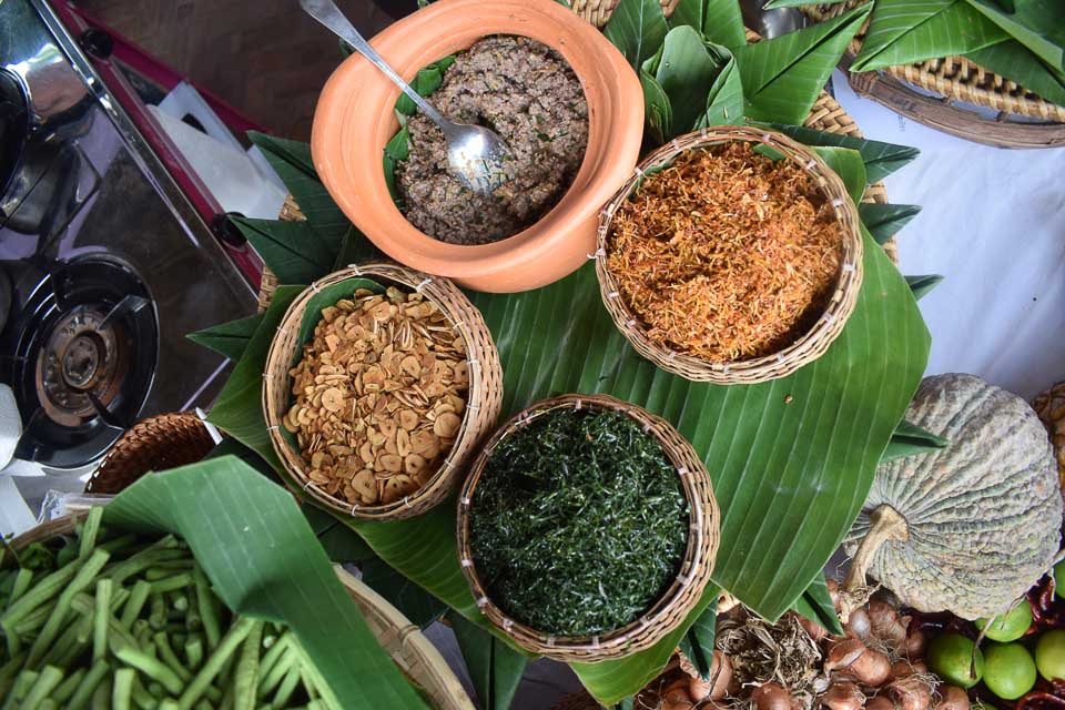 local food in Luang Prabang Laos