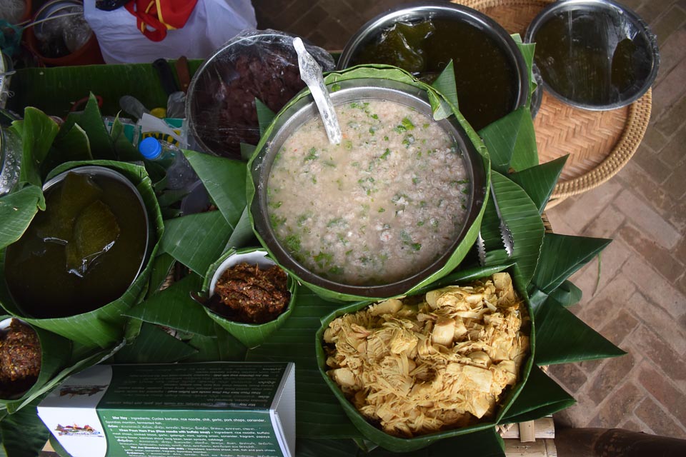local food in Luang Prabang Laos