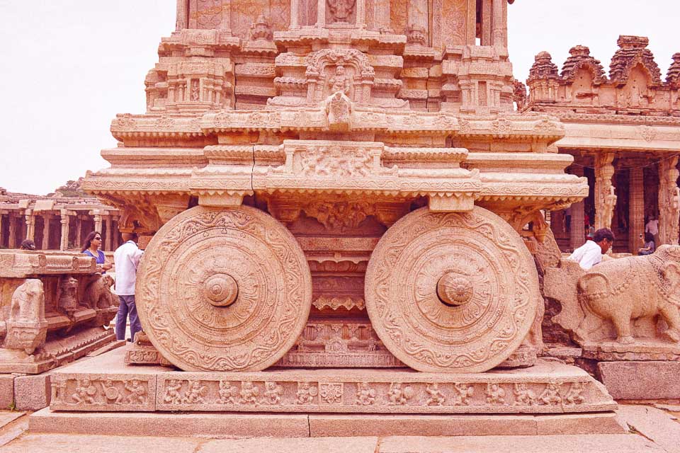 The Hampi chariot: UNESCO heritage sites in India