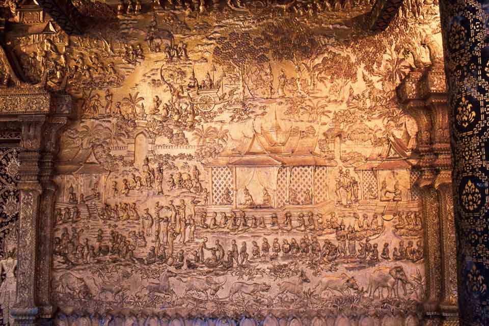 old temples of Luang Prabang Laos