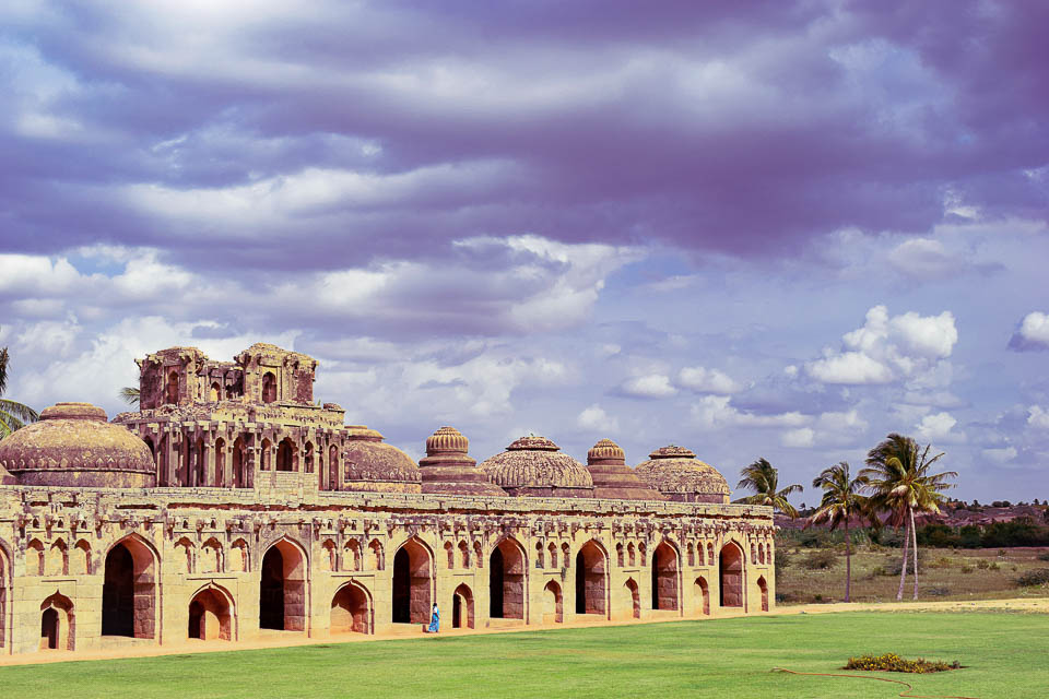 Horse stable in Hampi