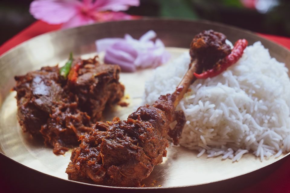 Deshi Murgir Jhol: Kosha Chicken bengali style