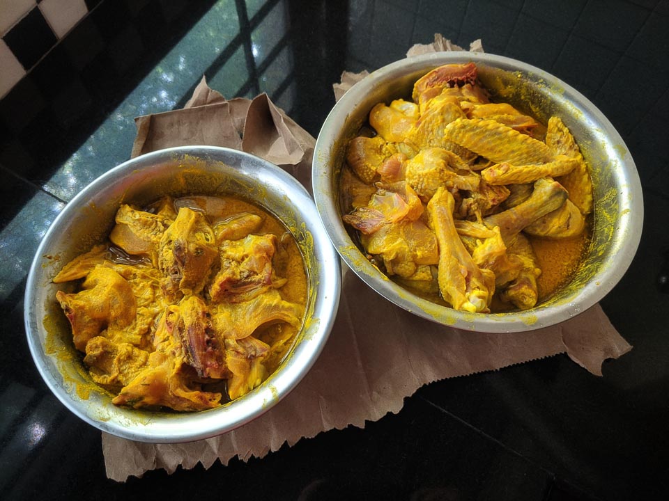 Deshi Murgir Jhol: Kosha Chicken bengali style with country chicken