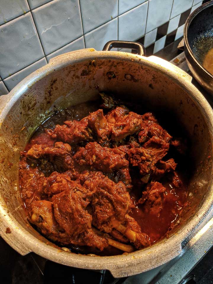 Deshi Murgir Jhol: Kosha Chicken bengali style with country chicken. Deshi Murgi Indian style. Indian style spicy chicken curry with country chicken. Country chicken recipe.
