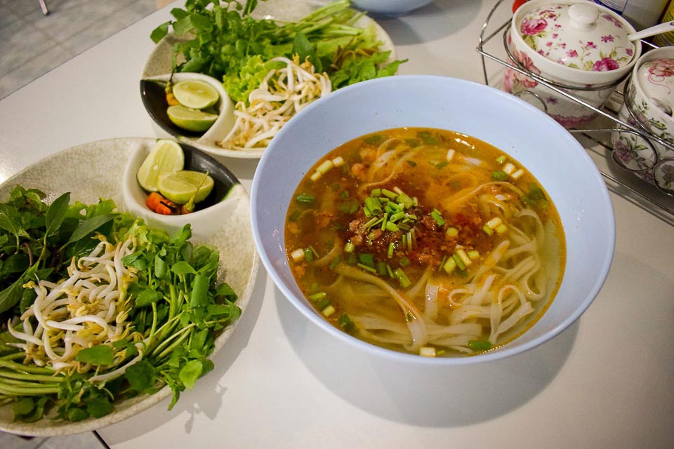 Local foodwalk in Luang Prabang Laos