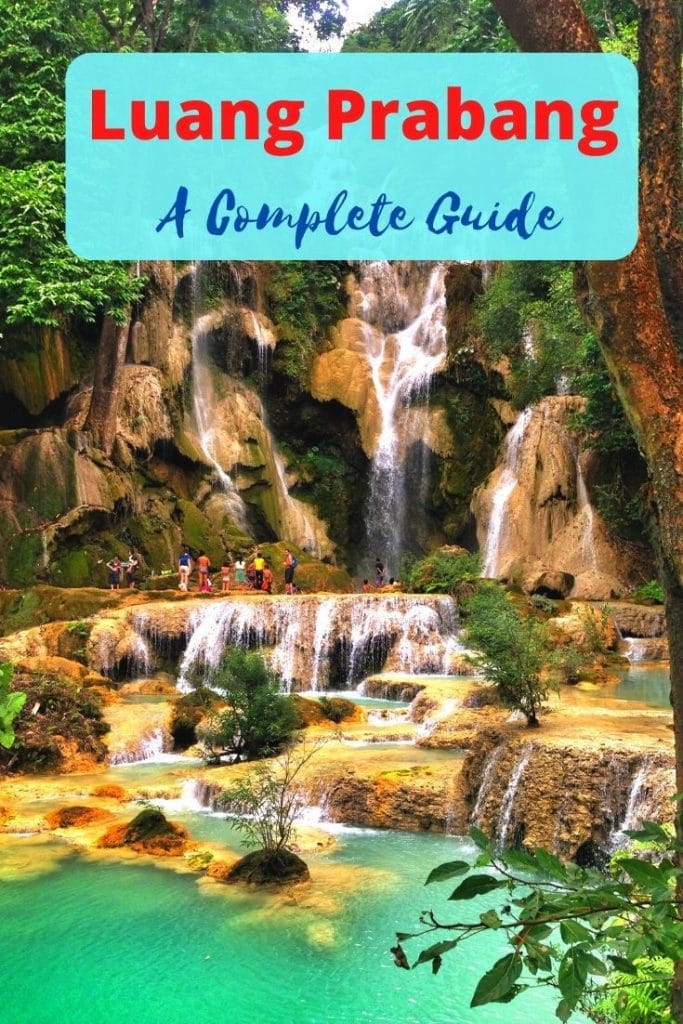 Planning a trip to Luang Prabang Laos? This guide will help you plan a trip to the offbeat destination in Southeast Asia that Luang Prabang is. Luang Prabang is a UNESCO world heritage site famous for temples, scenic beauty, mighty Mekong river, Buddhist culture, coffee and beautiful Kuang Si waterfall. Luang Prabang is a must visit destination for a cultural traveler. #luangprabang #laos #kuangsi #honeymooninsoutheastasia 