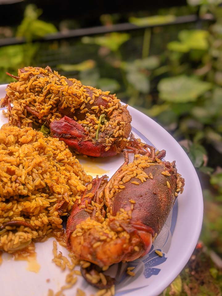 Prawn Pulau. Golda Chingrir Polau. Tiger Prawn Pilaf. Prawn Polau. Tiger prawn Polau. Prawn Pilaf. Indian Pilaf. Indian Rice dishes. One pot meal. Bengali Food. Bengali cuisine.