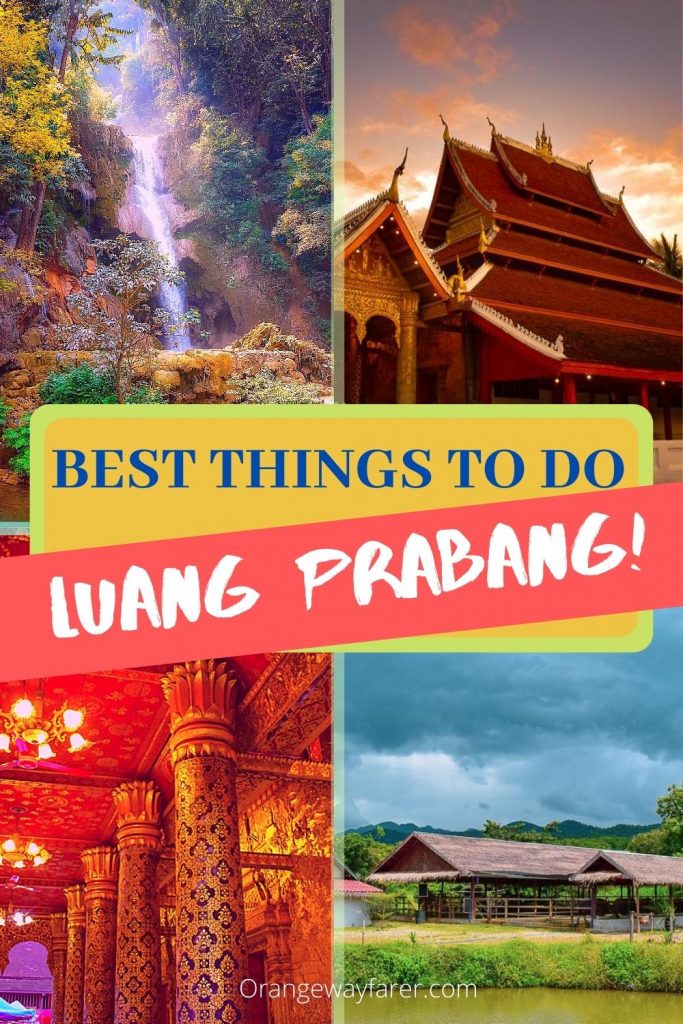 Luang Prabang is a UNESCO world heritage site. 3 to 5 days in Luang Prabang is a decent amount of time to explore this old town of Laos with intense cultural heritage. There are plenty of things to do in Luang Prabang. Some of them are romantic. Night market is famous for shopping. Mekong river has an amazing boat ride. You can also take a day trip to Kuang Si waterfall. #luangprabang #laos #offbeatdestinations #southeastasia #thingstodoinluangprabang