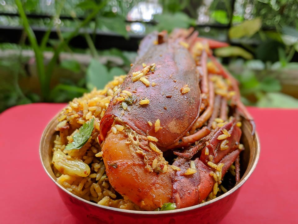 Prawn Pulau. Golda Chingrir Polau. Tiger Prawn Pilaf.
