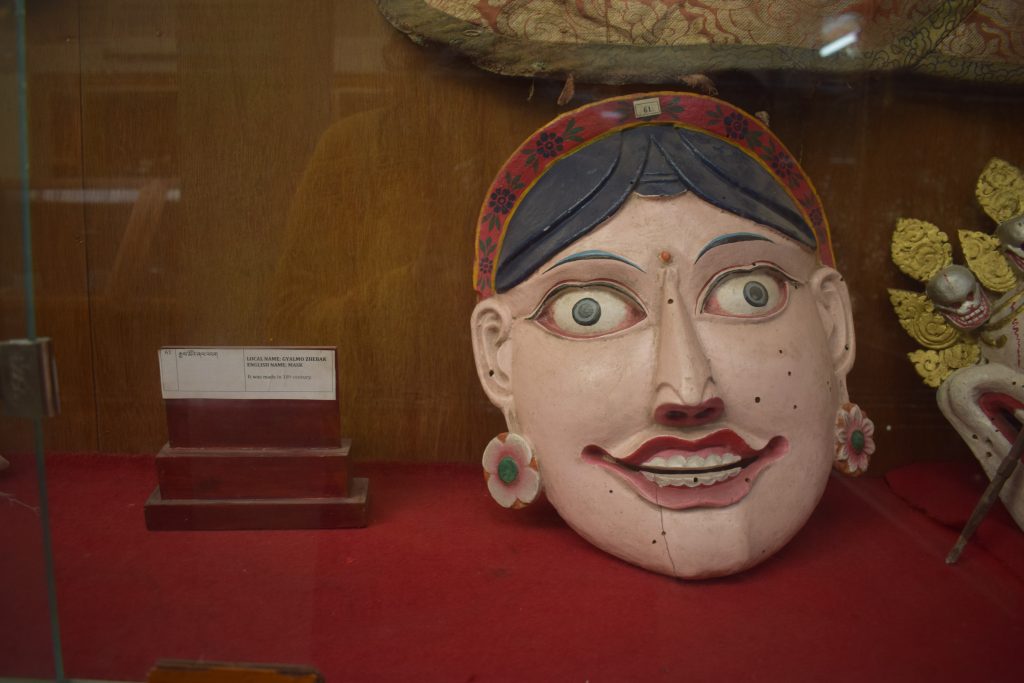 Tibetan Masks at Tawang Monastery