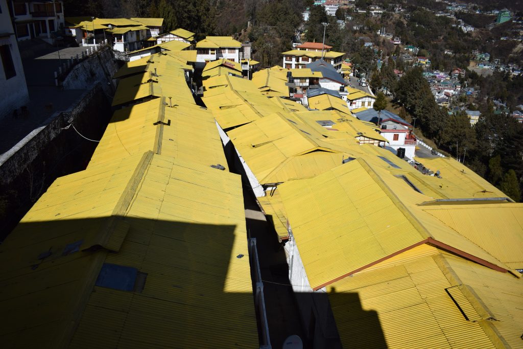 View of Tawang town from Tawang Monastery a photoblog