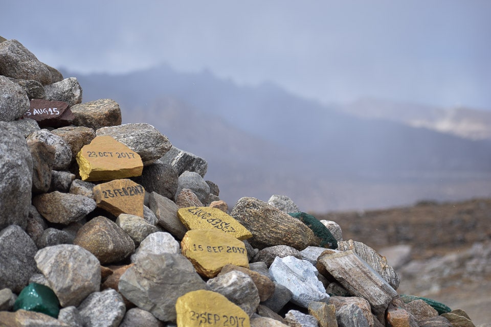 Things to do in tawang: India and China Border at Tibet as seen from Bum la