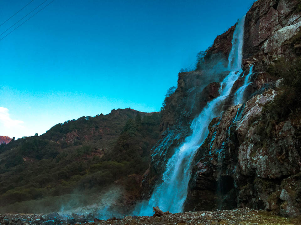 Nuranang waterfall: a fall on the way to Tawang
