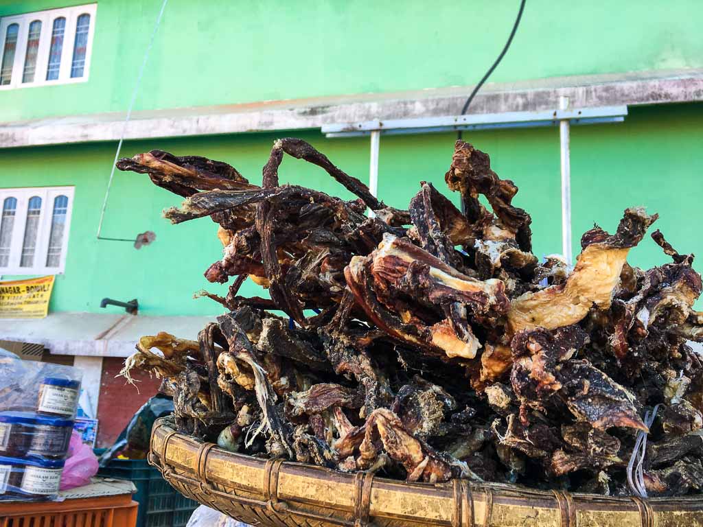 Yak Jerky: sold at Bomdila: Food of Monpa tribesmen