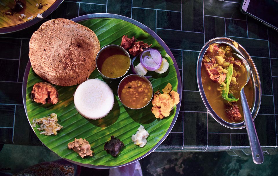 Assamese Thali