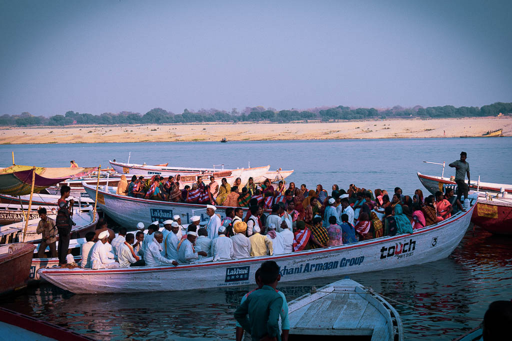 Boatride on Ganga in Varanasi