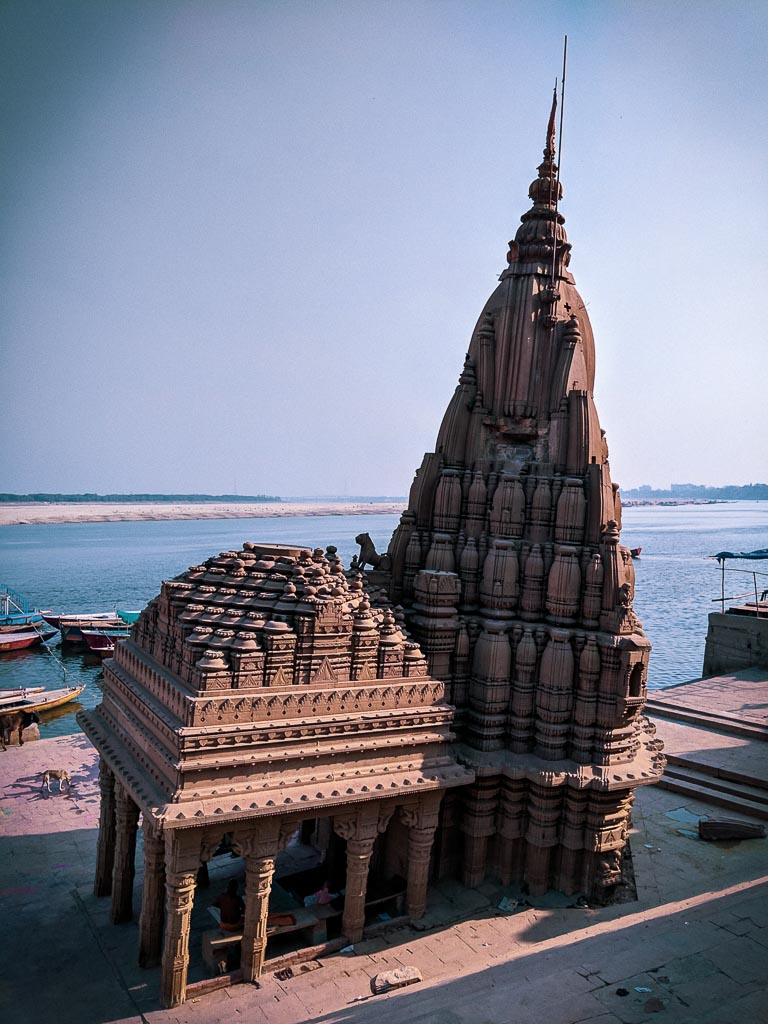 Scindia Temple at the ghats of Varanasi