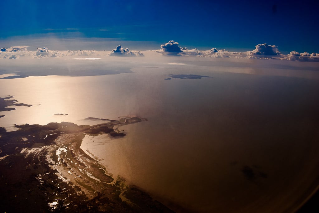 traveling in Ethiopia Photo blog: Lake tana from Flight