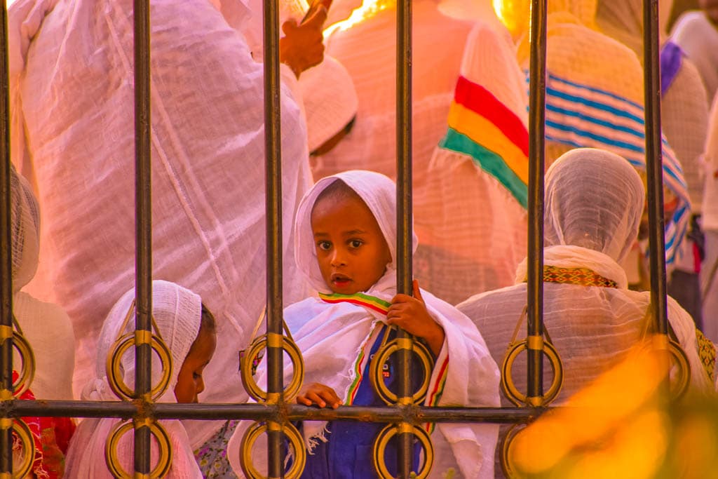 traveling in Ethiopia Photo blog: Sunday Mass at Gondar Church