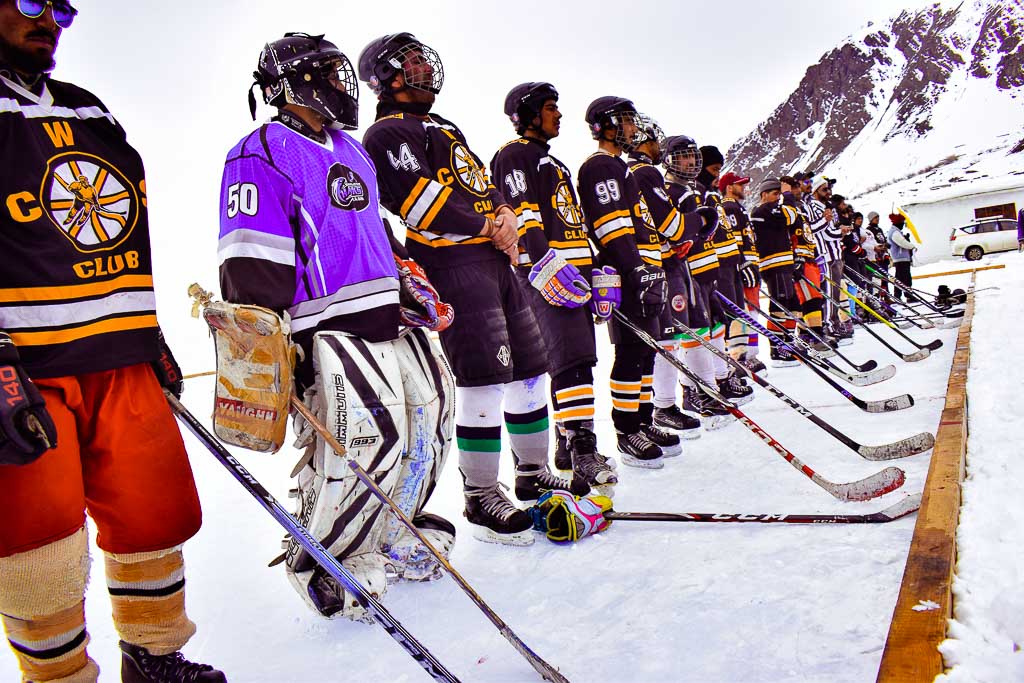 Winter sports in Kargil