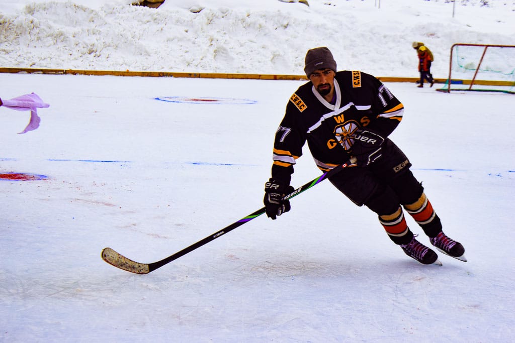 Winter sports in Kargil