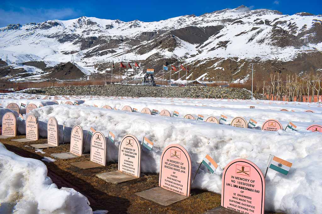 The Kargil war memorial