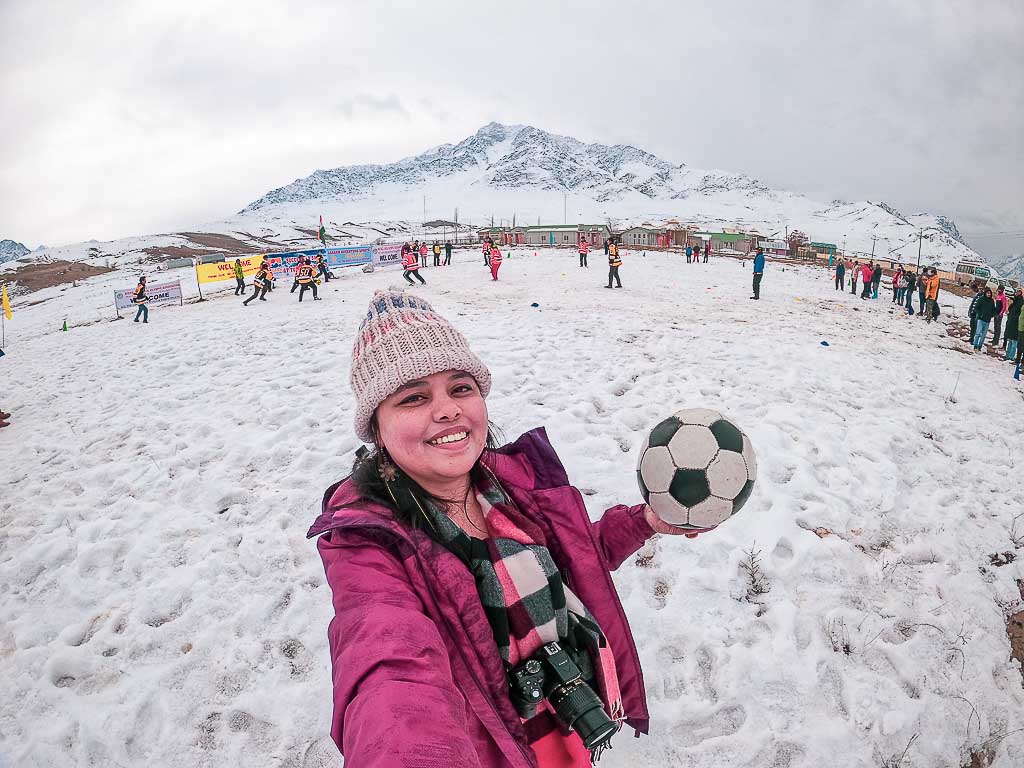 Kargil winter sports destination 