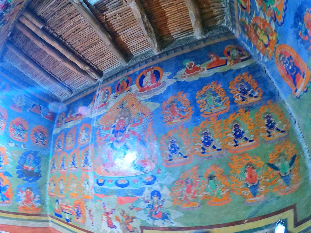 Sangnag Chosling Monastery, the village of Bodhkharbu 