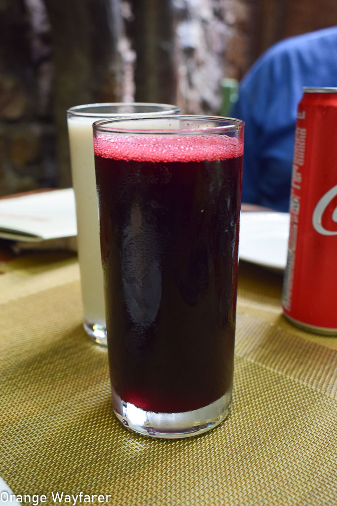 Hibiscus Juice served in Cairo