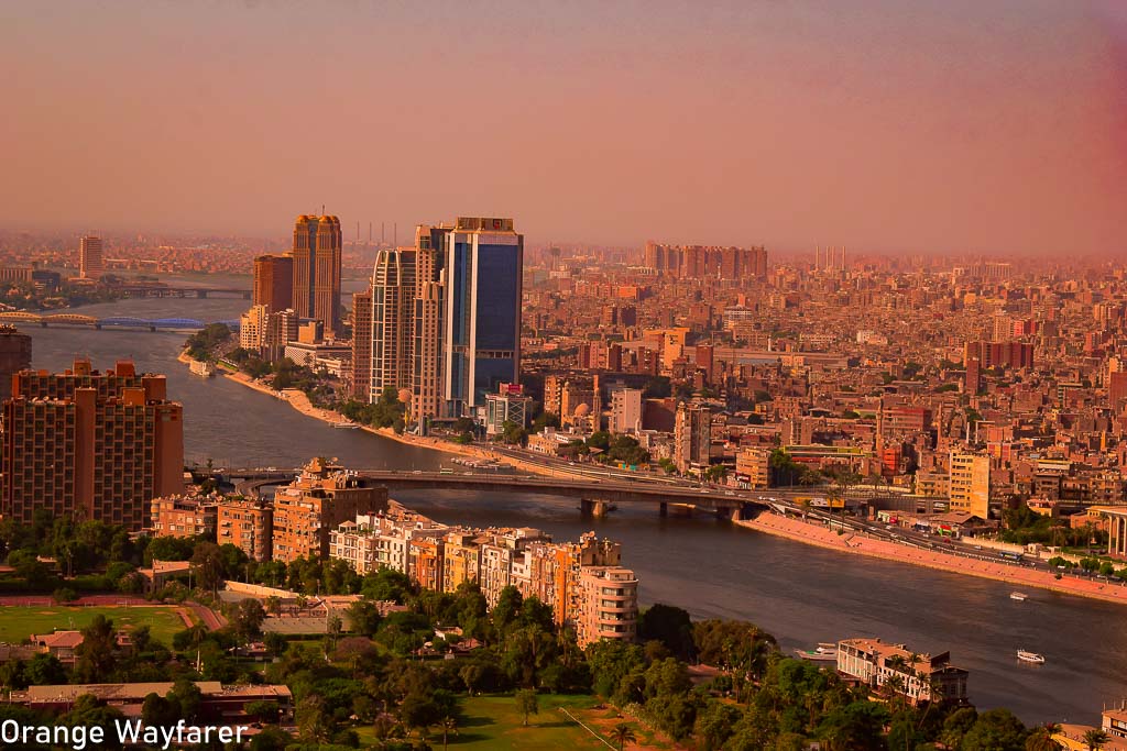 View of Egypt from Cairo Tower