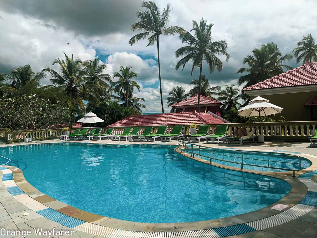 Swimming pool at Mercure Devaaya Goa