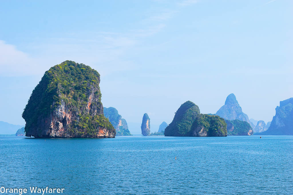 beautiful islands in thailand: Phang nga bay tour by kayak