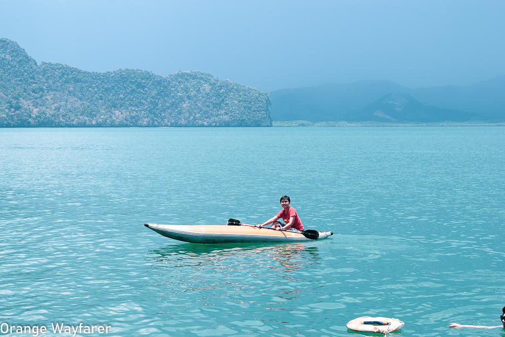 beautiful islands in thailand: Phang nga bay tour by kayak