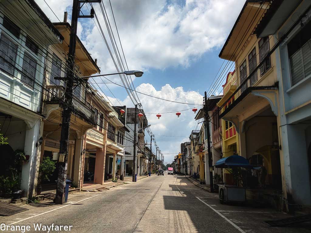 Takua Pa Old Town Chinese shop houses