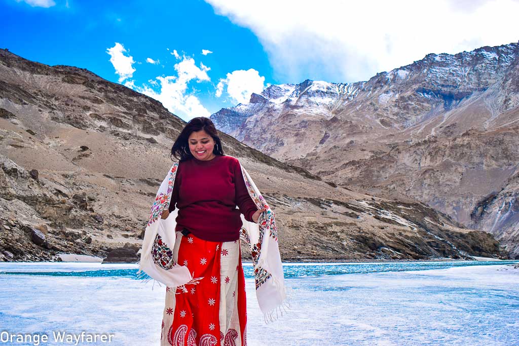 Walking on Chadar at Zanskar river near Chiling village: Offbeat day trips from Leh