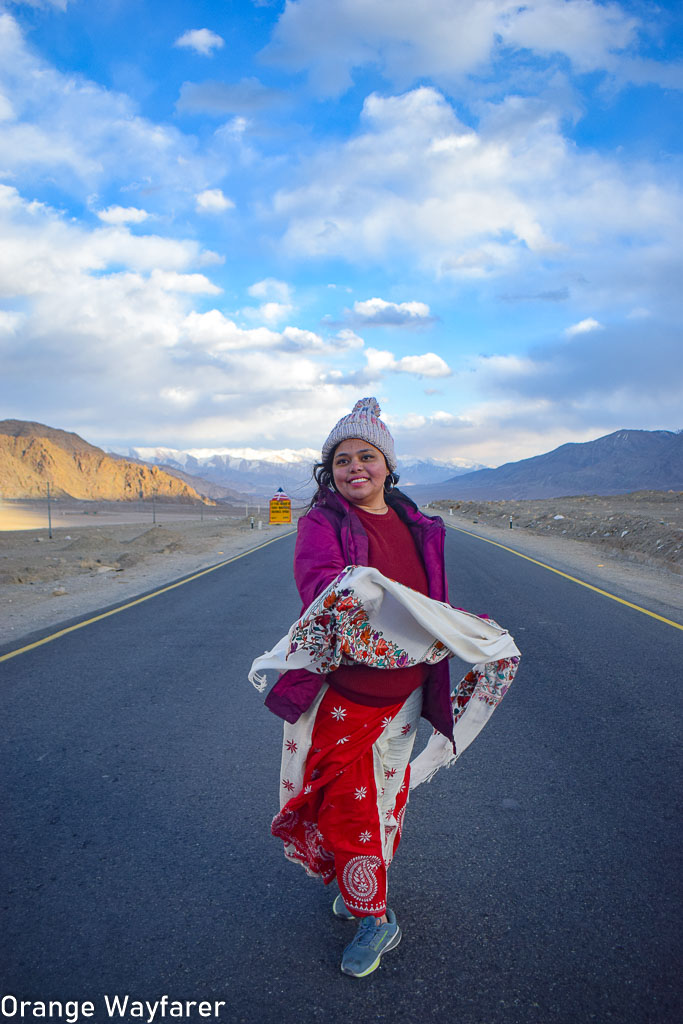 Photo clicked on the road to Lek in Ladakh: Instagram picture spots in leh