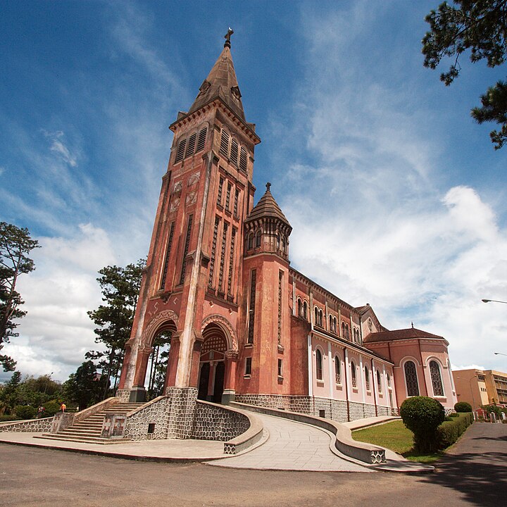Cathedral of Da Lat Diocese- French Heritage of Vietnam