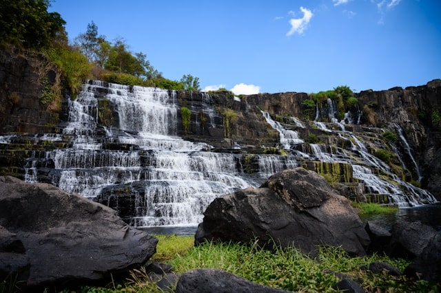 Waterfalls in Da Lat vietnam